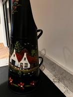 Kolenkit met schildering van Bernard Jaspers Faijer, Ophalen of Verzenden, Gebruikt, Metaal