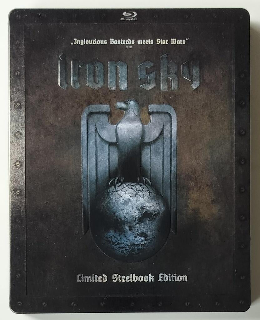 Iron Sky [2012] *Limited Steelbook Edition, Cd's en Dvd's, Blu-ray, Zo goed als nieuw, Actie, Ophalen of Verzenden