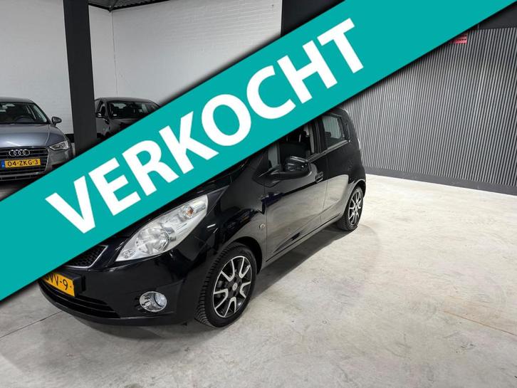 Chevrolet Spark 1.0 16V lpg | benzine 5 deurs airco, Auto's, Chevrolet, Bedrijf, Te koop, Spark, ABS, Airbags, Airconditioning
