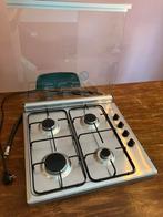 BOSCH gaskookplaat 4-pits RVS, Witgoed en Apparatuur, Kookplaten, Ophalen, Zo goed als nieuw, Inbouw, Gas