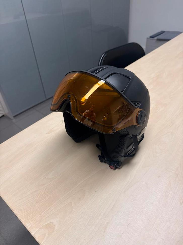 Skihelm met vizier - Grote maat 61-64, Sport en Fitness, Skiën en Langlaufen, Nieuw, Kleding, Skiën, Overige merken, Ophalen
