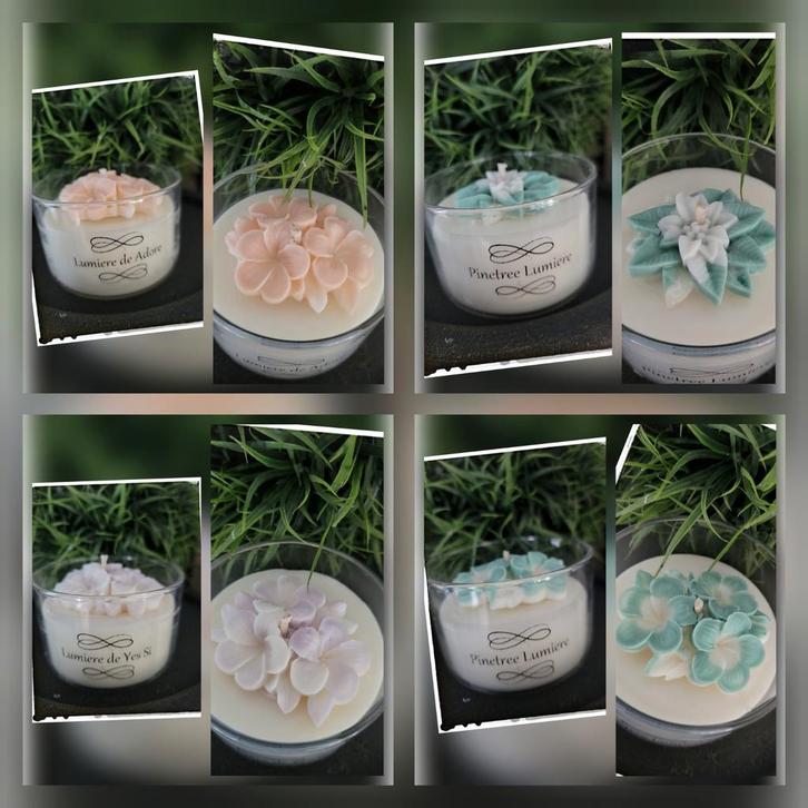 Luxe Decoratieve Geur Kaarsen - Handgemaakt, Huis en Inrichting, Woonaccessoires | Kandelaars en Kaarsen, Nieuw, Minder dan 25 cm