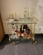 Dranktrolley Serveerwagen theewagen vintage hotel chique, Antiek en Kunst, Curiosa en Brocante, Ophalen