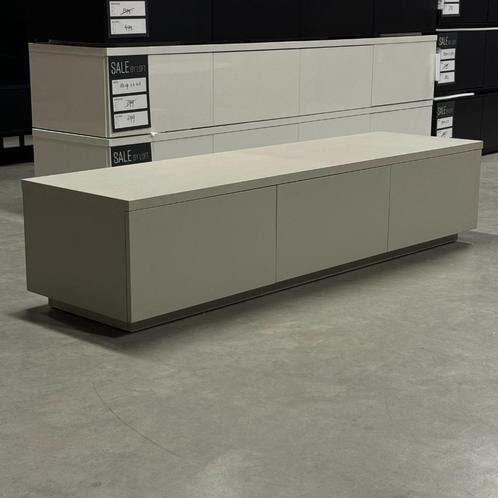 tv dressoir sand grijs zwevend en staand 180 en 240cm, Huis en Inrichting, Kasten | Dressoirs, Nieuw, 150 tot 200 cm, 25 tot 50 cm