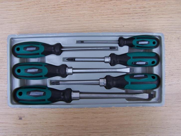 Set schroevendraaiers 6 delig Mannesman 11113/6, Auto diversen, Overige Auto diversen, Ophalen of Verzenden