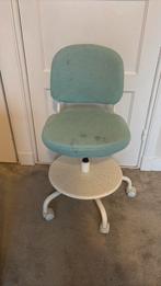 Ikea kinder bureaustoel blauw, Ophalen, Gebruikt, Blauw, Bureaustoel