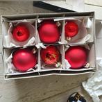 rode kerstballen 9 stuks, Diversen, Kerst, Ophalen, Gebruikt