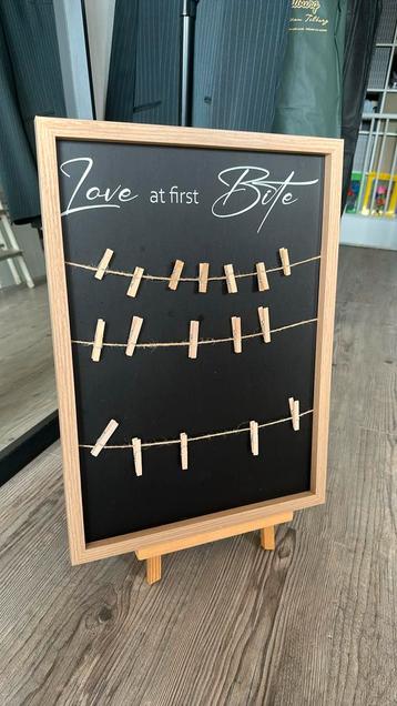 Bruiloft bord chips/snoepjes beschikbaar voor biedingen