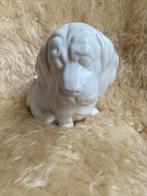 Vintage bloempot basset hond, Ophalen of Verzenden, Zo goed als nieuw, Dier