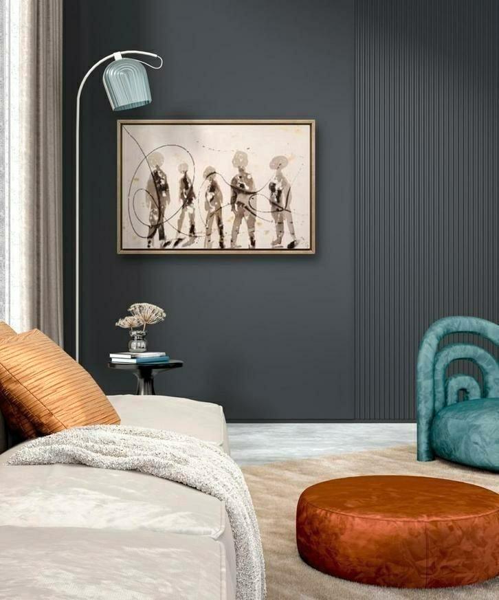 NEVER WALK ALONE, Antiek en Kunst, Kunst | Schilderijen | Modern, Ophalen