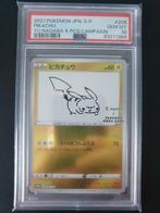 Pikachu Yu Nagaba 208/S-P promo japans PSA 10, Hobby en Vrije tijd, Verzamelkaartspellen | Pokémon, Foil, Ophalen of Verzenden