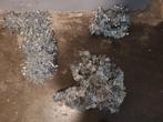 Zilverkleurige kerstboom slingers., Diversen, Kerst, Ophalen of Verzenden, Zo goed als nieuw