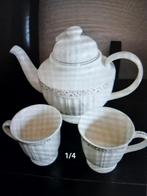 Queens Garden Theepot met 2 mokken, Ophalen of Verzenden, Zo goed als nieuw, Overige stijlen, Overige typen