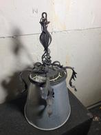20 identieke antieke smeedijzeren hang lampen, Ophalen, Gebruikt, Vintage, Metaal