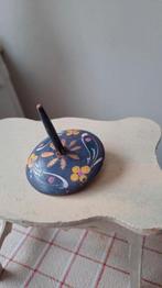 ANTIEK tolletje handbeschilderd doorsnee 5 cm, Verzenden