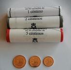 Andorra 1,2,5 Eurocent 2022 in 3 bank Rol (150 munten) UNC, Verzenden, Overige landen, 1 cent, Setje
