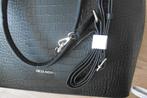 Orta Nova Schoudertas Croco black NIEUW, Ophalen of Verzenden, Nieuw, Zwart, Handtas