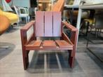HAY Crate fauteuil + tafel – showroommodel, Ophalen of Verzenden, Zo goed als nieuw, Hout
