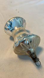 Vintage antieke kerstbal, appel zilver, Diversen, Kerst, Ophalen of Verzenden, Zo goed als nieuw