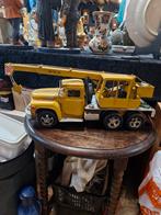 Vintage Speelgoed Vrachtwagen met Kraan, Overige merken, Gebruikt, Groter dan 1:32, Ophalen of Verzenden