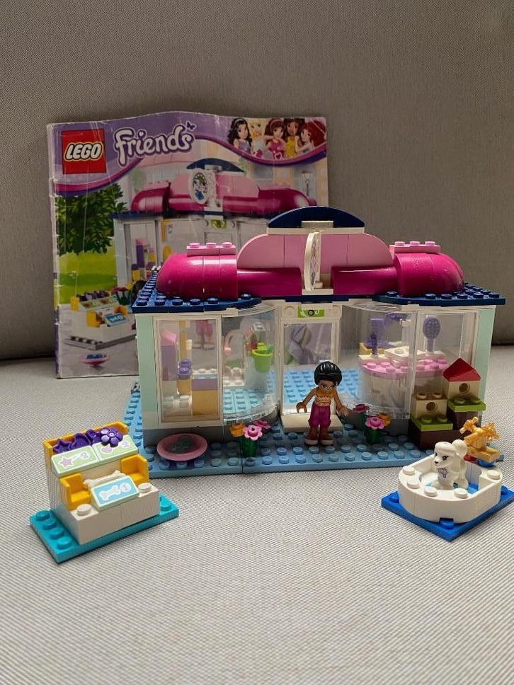 LEGO Friends 41007 - Dierensalon, Kinderen en Baby's, Speelgoed | Duplo en Lego, Zo goed als nieuw, Lego, Complete set, Ophalen of Verzenden