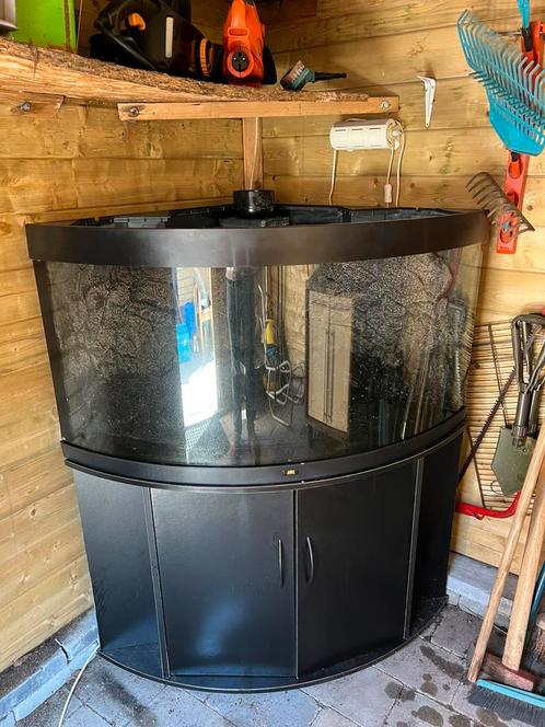 Juwel 350 hoek aquarium, Dieren en Toebehoren, Vissen | Aquaria en Toebehoren, Zo goed als nieuw, Leeg aquarium, Ophalen