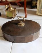 Antieke nostalgische koperen rijtuigkruik, eind 19e eeuw, Ophalen of Verzenden