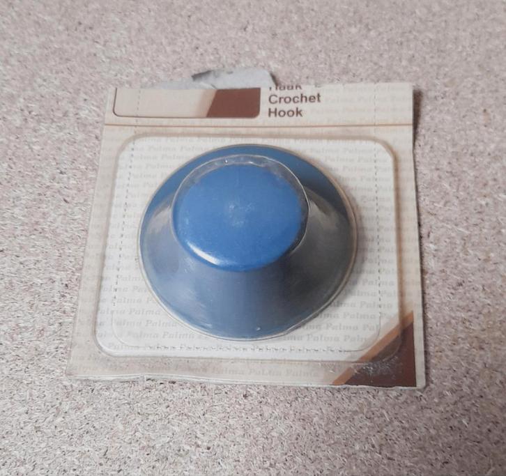 Vintage handdoeken haak knop jaren '80 blauw, Huis en Inrichting, Badkamer | Badtextiel en Accessoires, Nieuw, Overige typen, Blauw