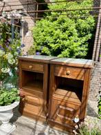 2 antieke nachtkastjes met een mooi marmer blad, slaapkamer, Hoofdstraat 15, Nieuw, Ophalen of Verzenden, Info@ILfienile.nl