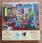 Sunsout legpuzzel " The Quilt Fair" 1000 stukjes, Ophalen of Verzenden, Zo goed als nieuw