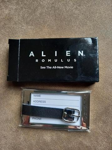 Alien Romulus Metal luggage tag (bagagelabel)
Nieuw!! beschikbaar voor biedingen