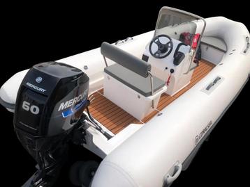 NIEUWE Coralsea ZODIAC RIB rubberboot met Mercury 60pk EFI beschikbaar voor biedingen