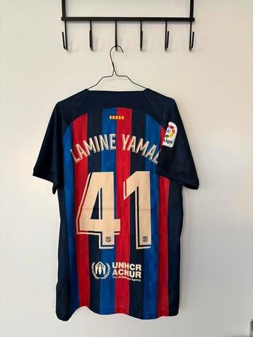 FC Barcelona 22/23 nike shirt | debuut Lamine Yamal | maat M beschikbaar voor biedingen