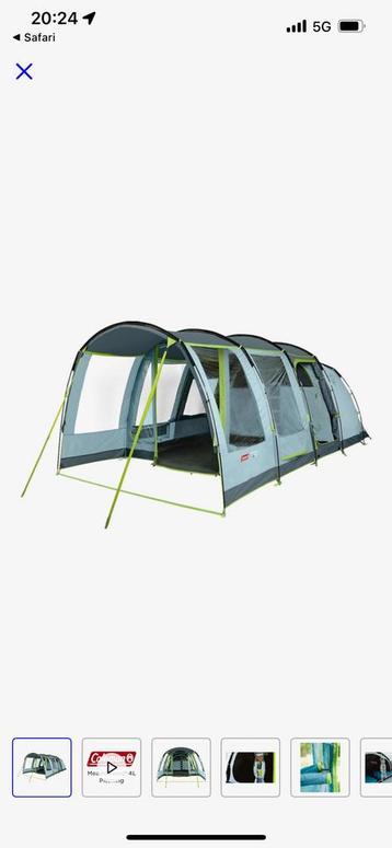Coleman meadowood 4  persoons incl vloerkleed beschikbaar voor biedingen