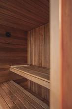 NOMA Buitensauna | thermowood | houtkachel | elektrisch, Sport en Fitness, Sauna, Verzenden, Nieuw, Fins of Traditioneel, Complete sauna