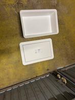 Bakken plastic Ikea met deksel. Ongeveer 40 stuks., Doe-het-zelf en Verbouw, Kratten en Dozen, Ophalen, Bak of Kist, Zo goed als nieuw