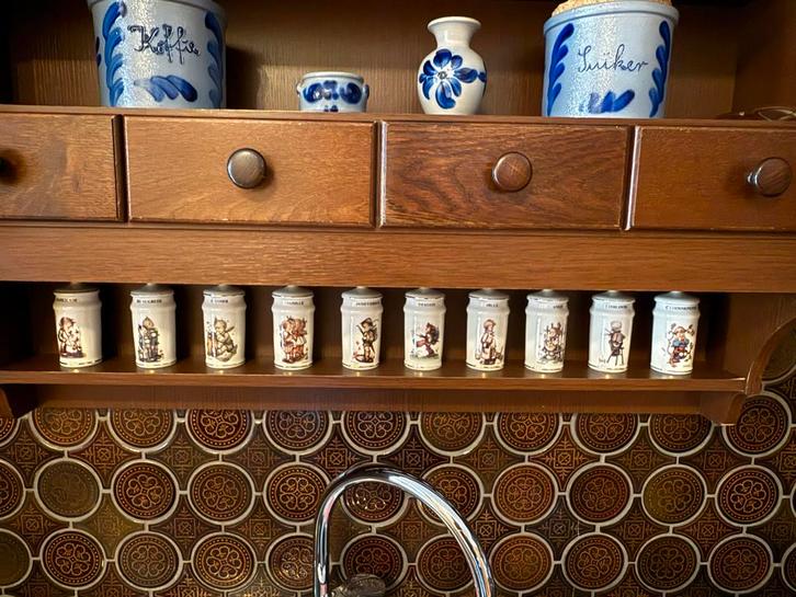 30 Hummel Kruidenpotjes - Complete Set, Antiek en Kunst, Antiek | Keramiek en Aardewerk, Ophalen of Verzenden