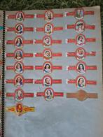 3 volle plakboeken met sigarenbandjes, Verzamelen, Rookartikelen, Aanstekers en Luciferdoosjes, Ophalen of Verzenden, Gebruikt