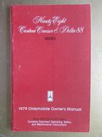 1979 OLDSMOBILE Full Size modellen Owner's Manual, Engels, Ophalen of Verzenden