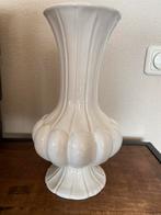 Prachtige Witte Italiaanse vaas, hoogte 29 cm, Ophalen of Verzenden
