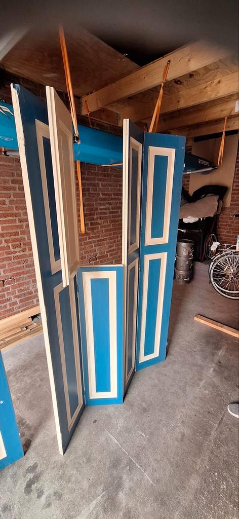 Ouderwetse Binnenluiken, Huis en Inrichting, Woonaccessoires | Kamerschermen, Gebruikt, Ophalen