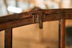 Spiegel groot | grote oude stalraam | handgemaakt | 136x80cm, Huis en Inrichting, Woonaccessoires | Spiegels, Ophalen, 100 tot 150 cm