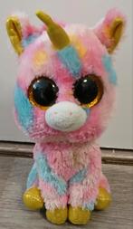 Ty beanie boo unicorn Fantasia 16 cm, Ophalen of Verzenden, Zo goed als nieuw, Overige typen