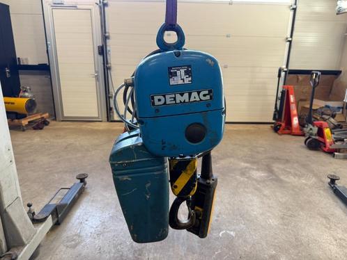Elektrische kettingtakel Demag PK5N-F 1000kg, Doe-het-zelf en Verbouw, Lieren en Takels, Gebruikt, Elektrisch, Ophalen