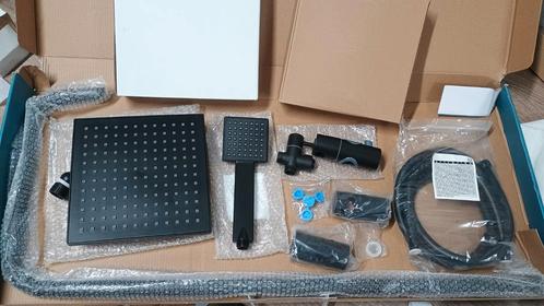Douche set van Bathroom Solutions zwart NIEUW, Huis en Inrichting, Badkamer | Badkamermeubels, Nieuw, Overige typen, Ophalen of Verzenden