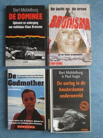 4 boeken  Klaas Bruinsma - Bart Middelburg en Bas van Hout beschikbaar voor biedingen