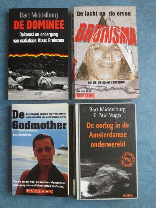 4 boeken  Klaas Bruinsma - Bart Middelburg en Bas van Hout, Boeken, Biografieën, Gelezen, Ophalen of Verzenden