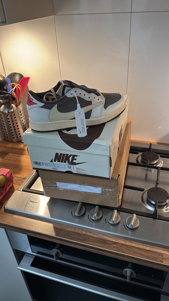 Air Jordan 1 Low Travis Scott Reverse Mocha Replica, Kleding | Heren, Schoenen, Nieuw, Sneakers of Gympen, Bruin, Ophalen of Verzenden