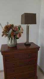 Zware tafellamp, design lumiere., Huis en Inrichting, Lampen | Tafellampen, Ophalen, Zo goed als nieuw, Minder dan 50 cm