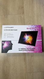 LC-Power LC-M16-4K-UHD-P-OLED Grijs Portable Monitor, Computers en Software, Monitoren, Touchscreen, Ophalen of Verzenden, Overige typen